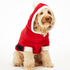 Dog's Fleece Onesie, Red