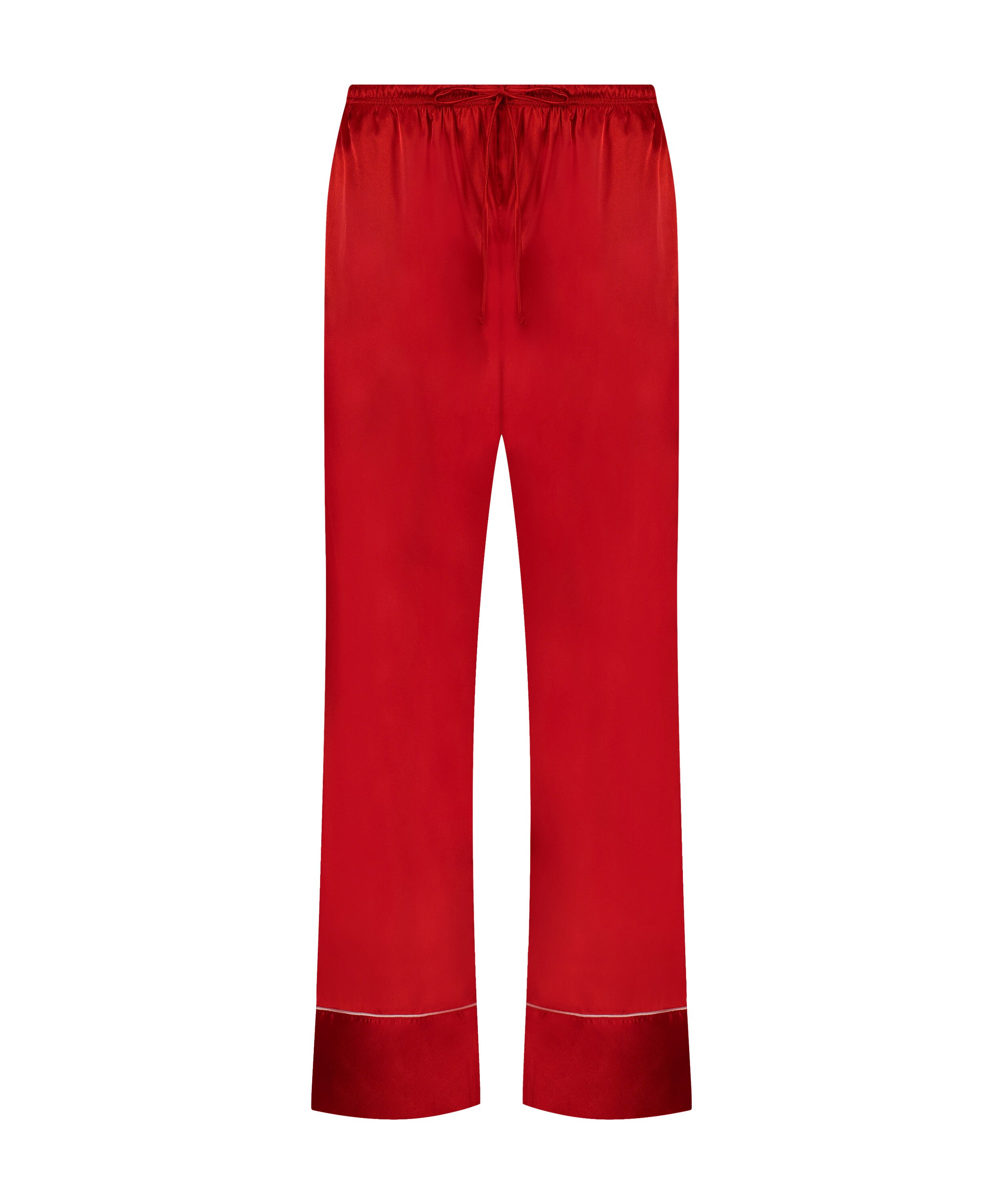 Satin Trousers, Red