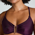 Costa Bikini Crop Top, Purple