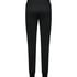 Petite Velours Jogging Pants, Black