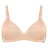 Mona Padded Non-Wired Push-Up Bra, Beige