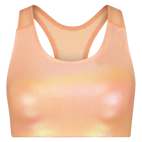 HKMX The Classic Level 2 Sports Bra, Orange