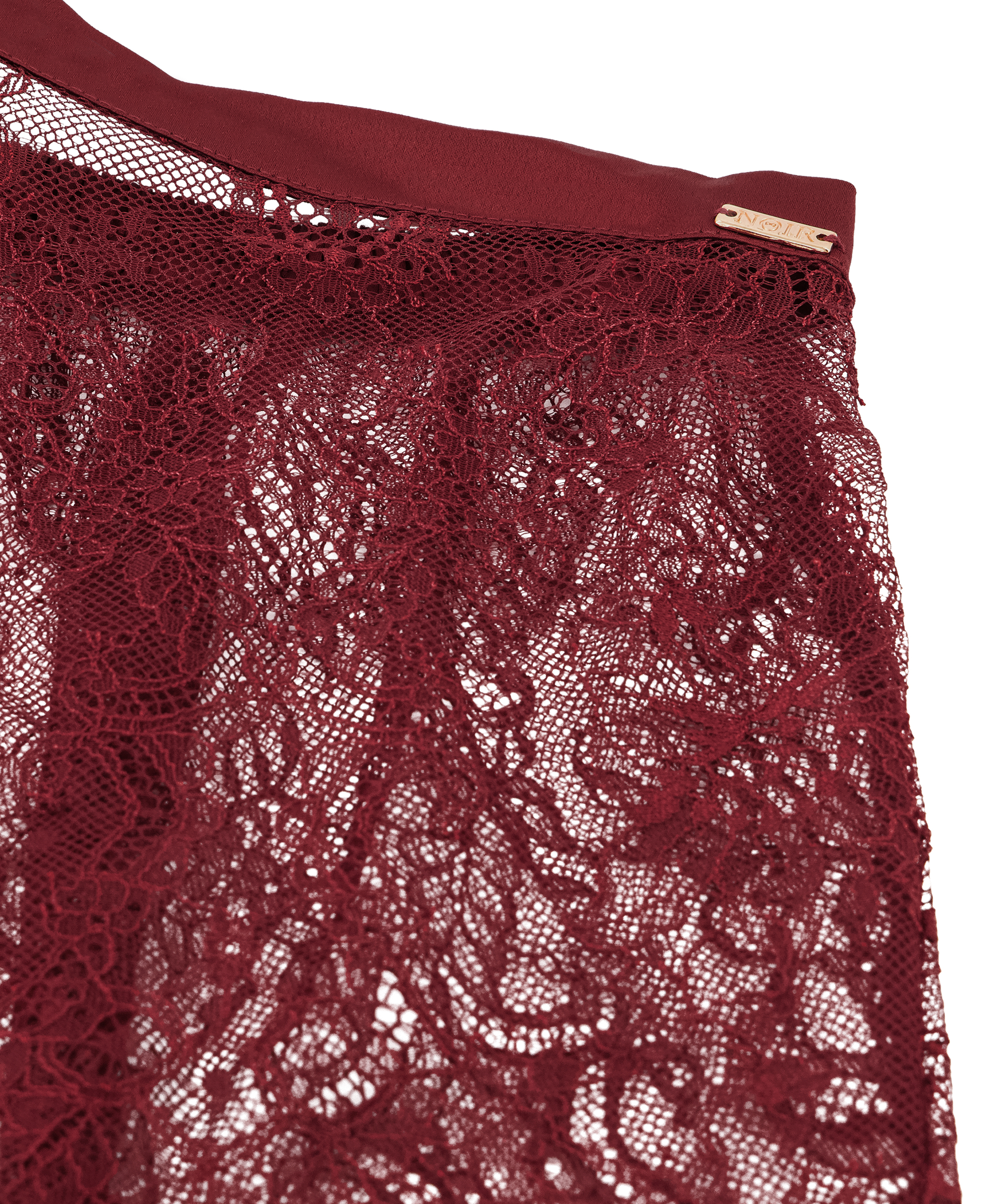 Delphine Lace Shorts, Red, main