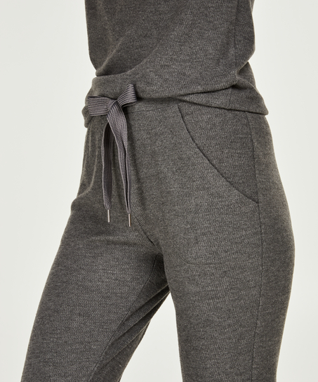 Waffle pyjama set, Grey