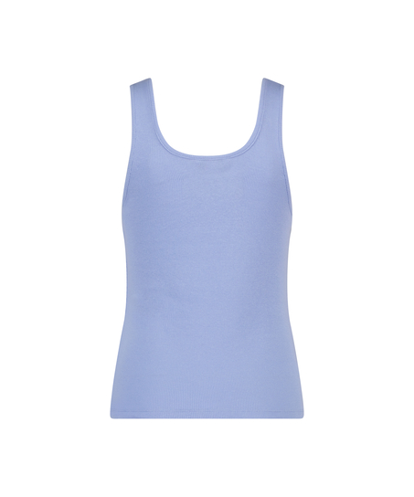 Jersey Tank Top, Blue