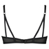 Lucia Padded Underwired Maximizer Bra, Black