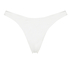 Lola high leg bikini bottoms, White