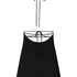 Billie Slip Dress, Black