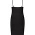 Henley Slipdress, Black