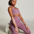 HKMX Seamless Sports Bra, Purple