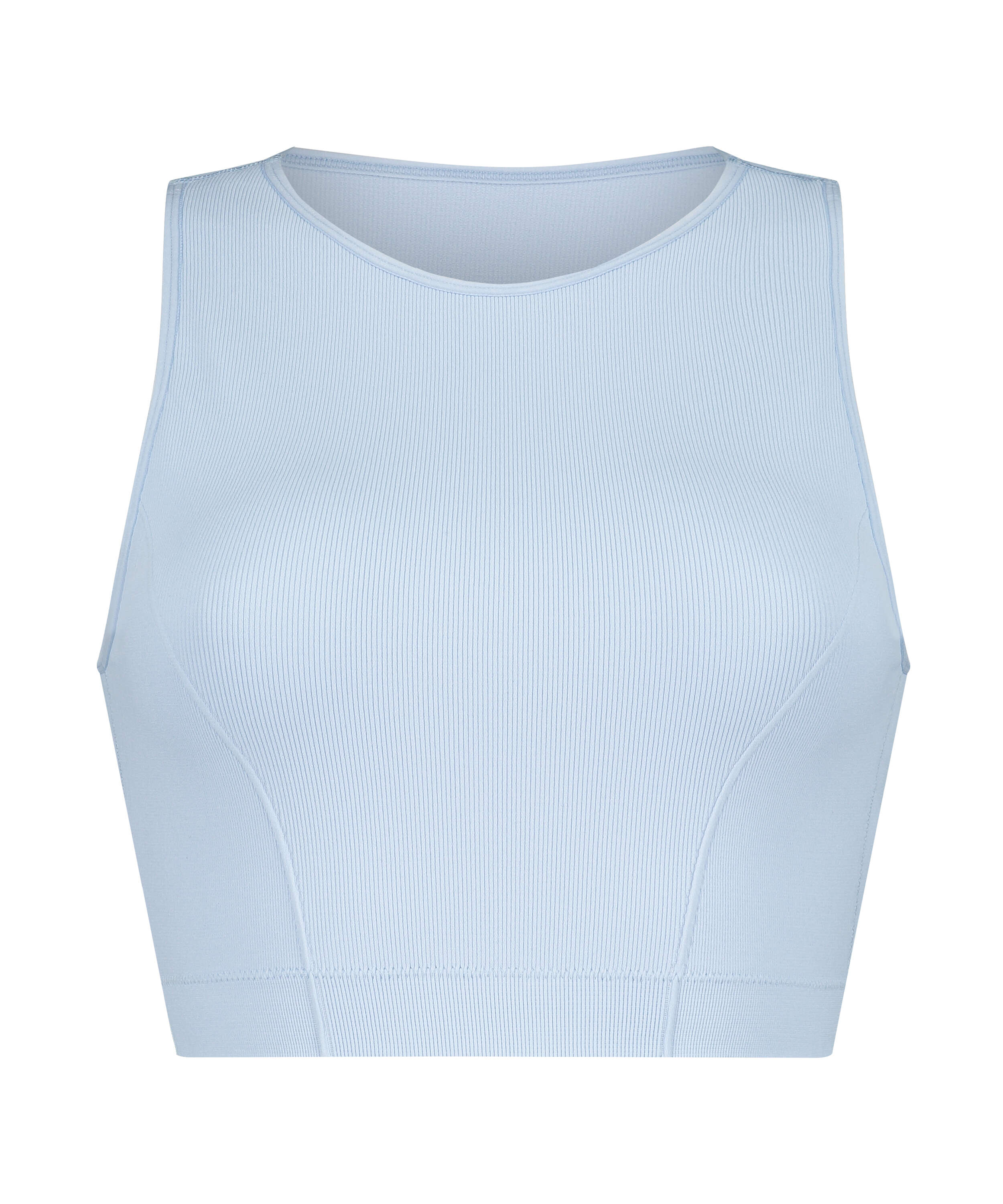 Bae Crop Top, Blue, main