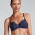 Pearlene Non-Padded Underwired Bra, Blue