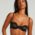 Half-Padded Cup Underwired Bra Belladonna, Black