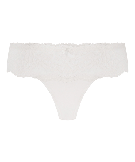 Florence Thong Boxers, White