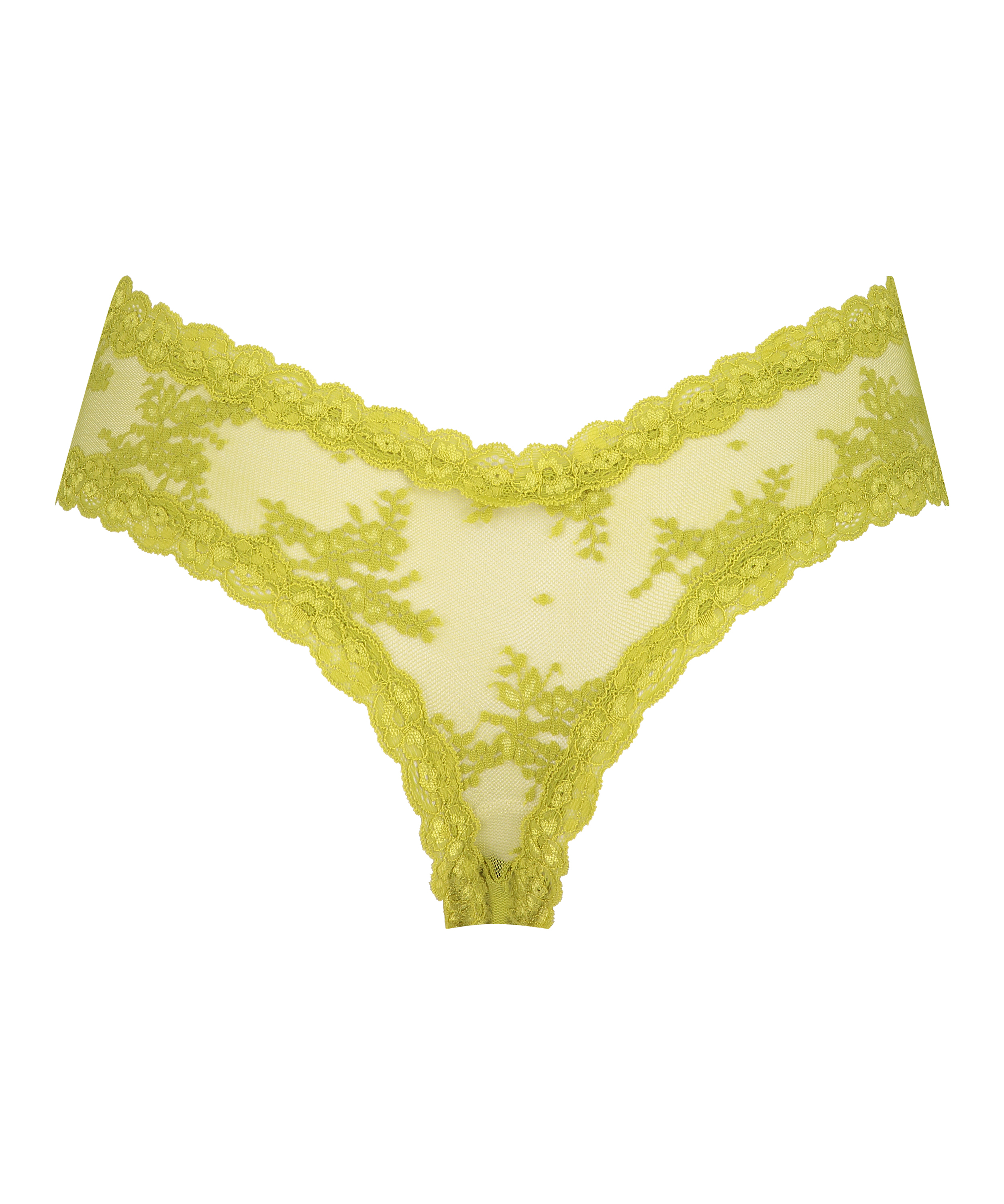 V-shape Mesh Brazilian, Green, main