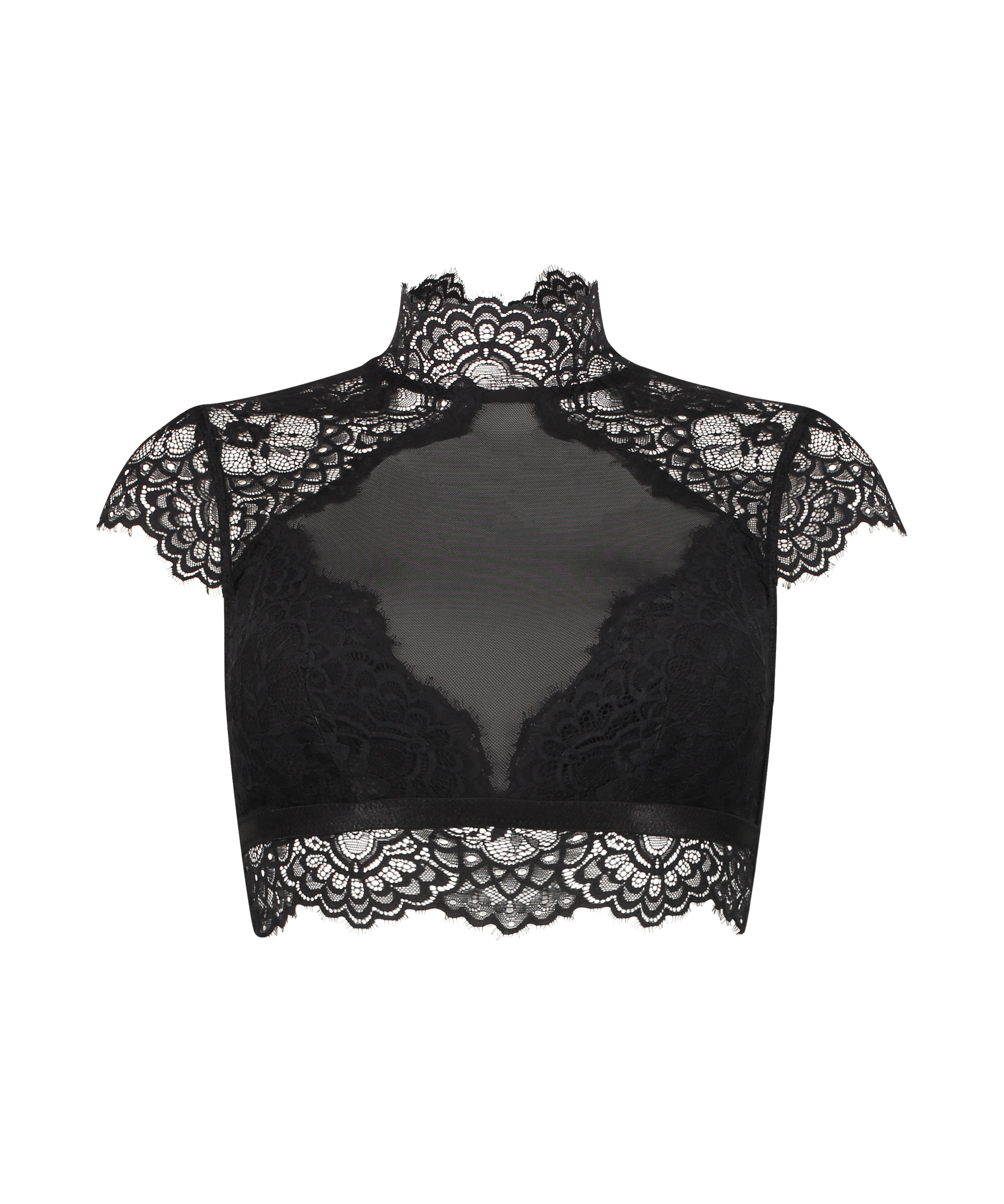 Marilyn Bralette, Black, main