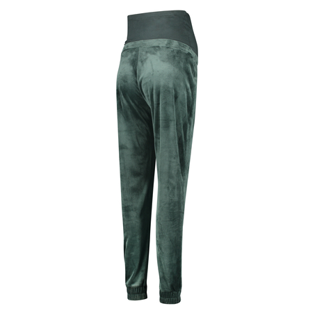 Velvet Shimmer maternity jogging bottoms, Green