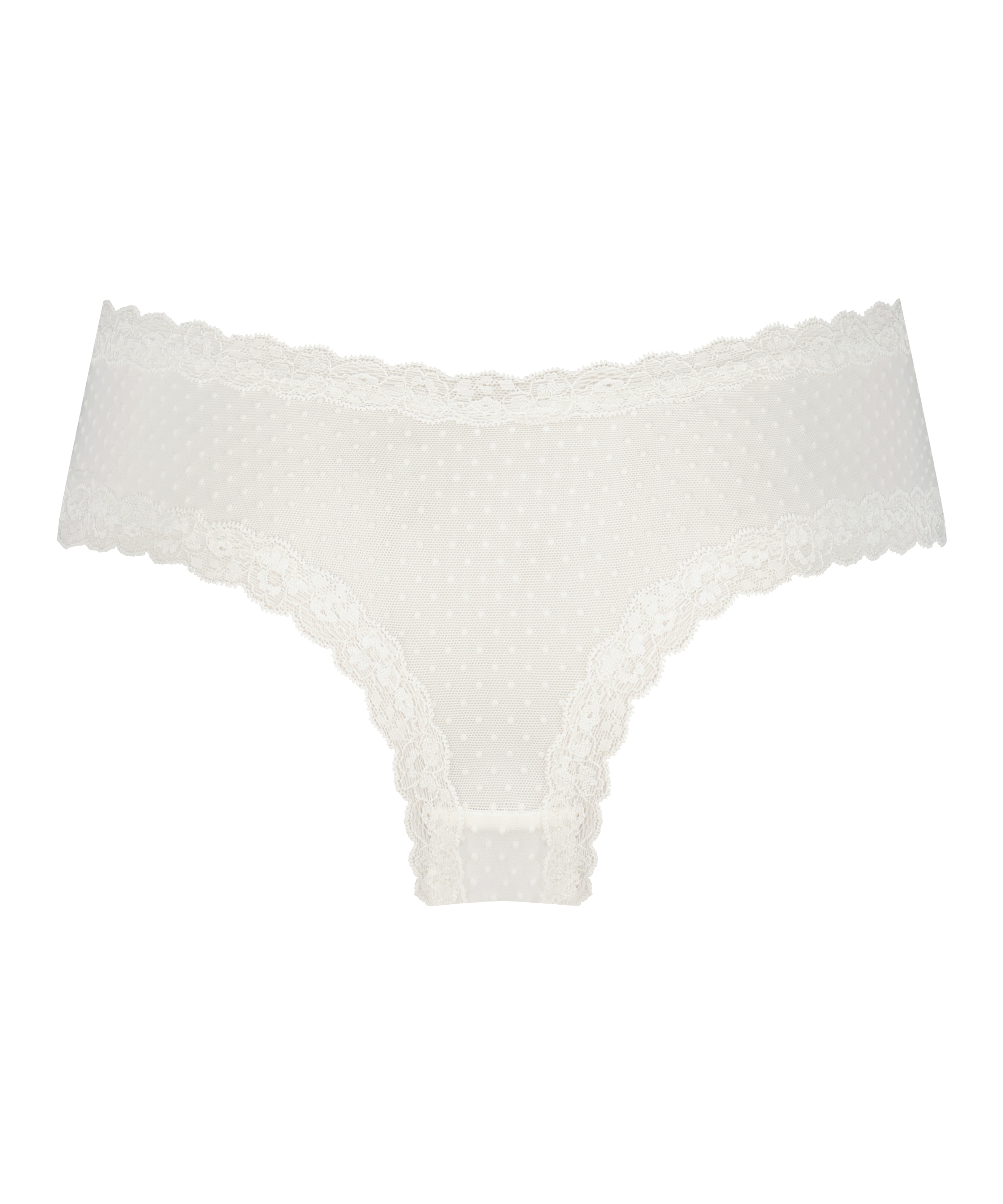 V-shape Mesh Brazilian, White, main