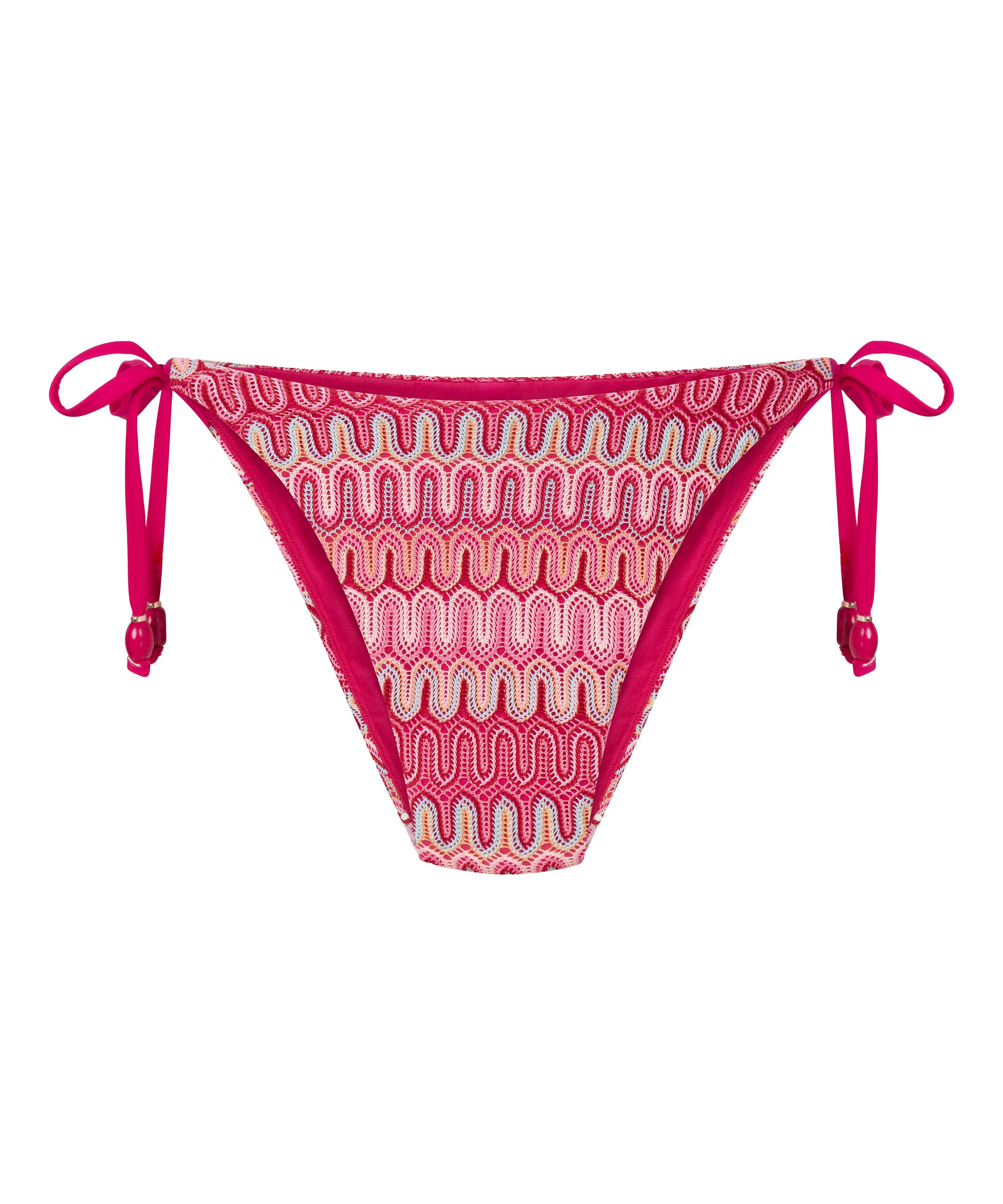 Cali Highleg Bikini Bottom, Pink, main
