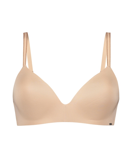 Mona Padded Non-wired Bra, Beige