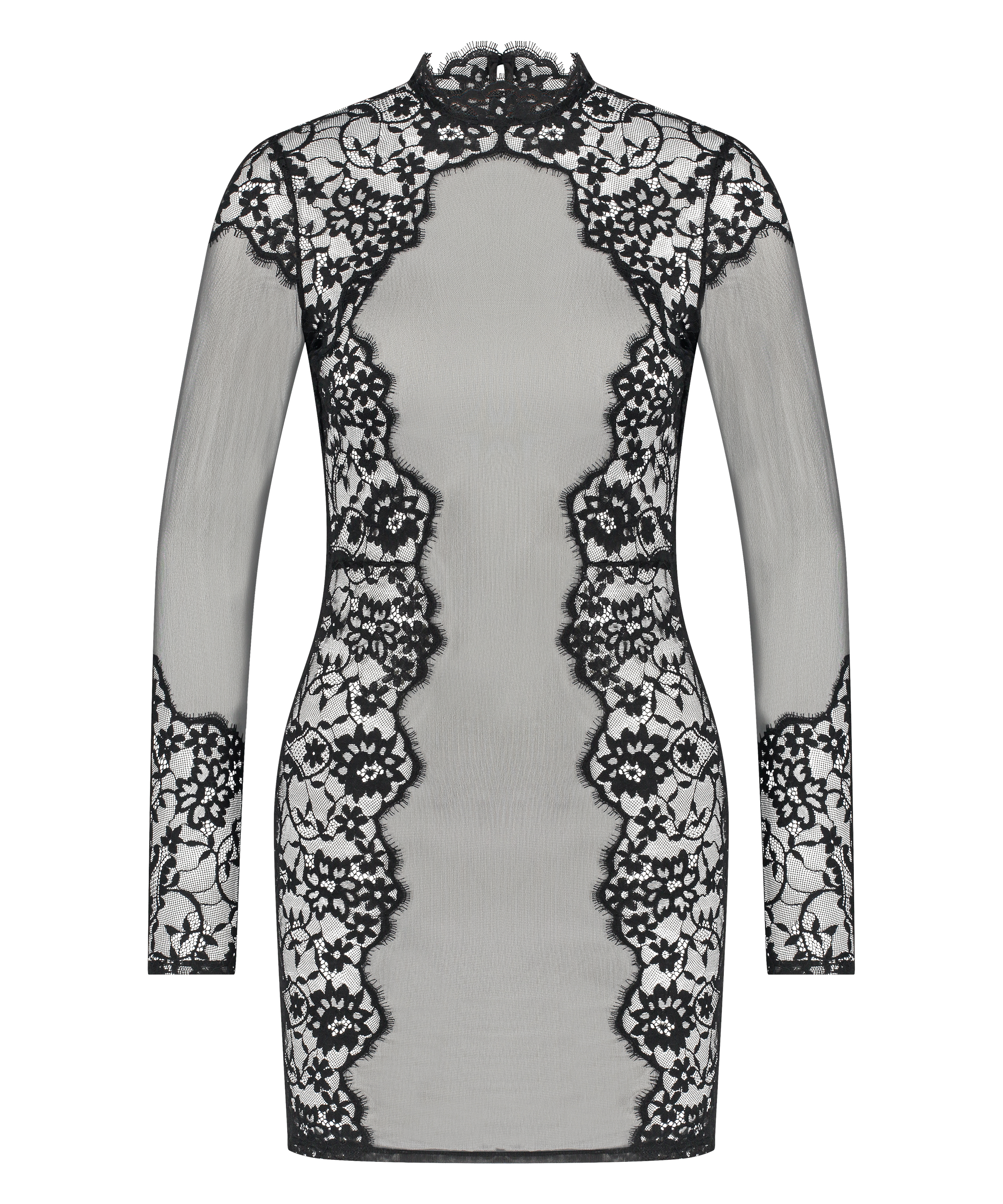 Mya Slipdress, Black, main