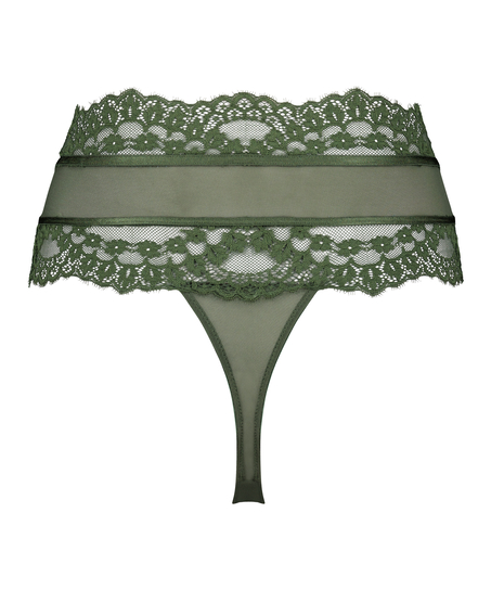 High thong Marie, Green