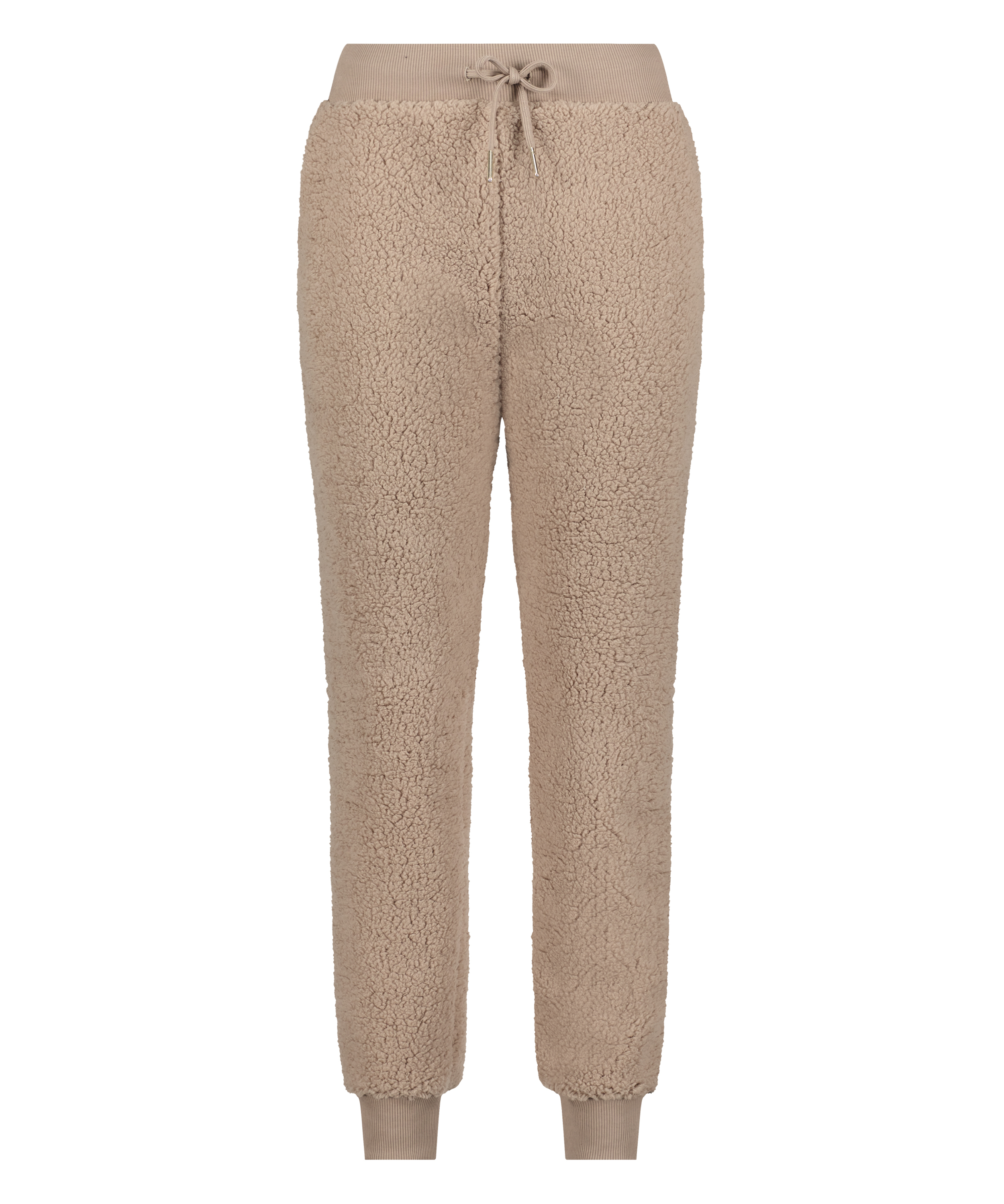 Fleece Joggers, Brown, main
