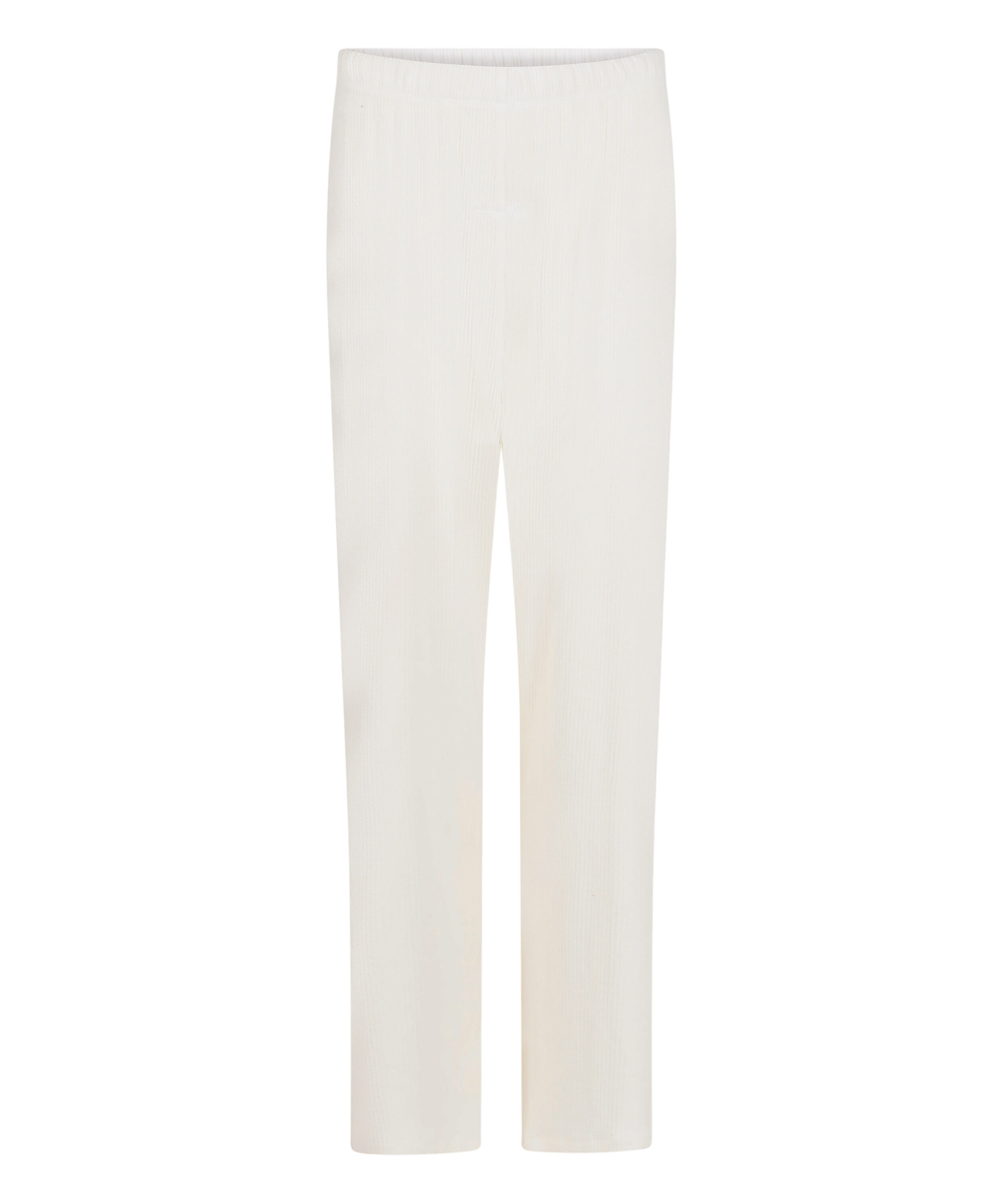 Brushed Jersey Trousers, White
