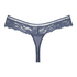 Gianni extra low rise thong, Blue