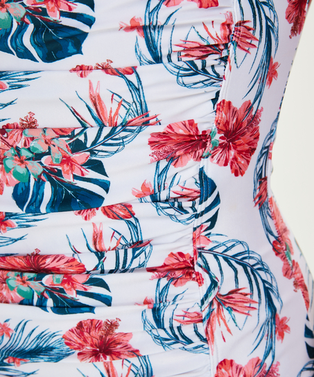 Vintage swimsuit, White