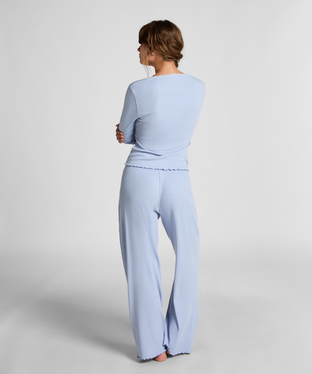 Pant Rib, Blue