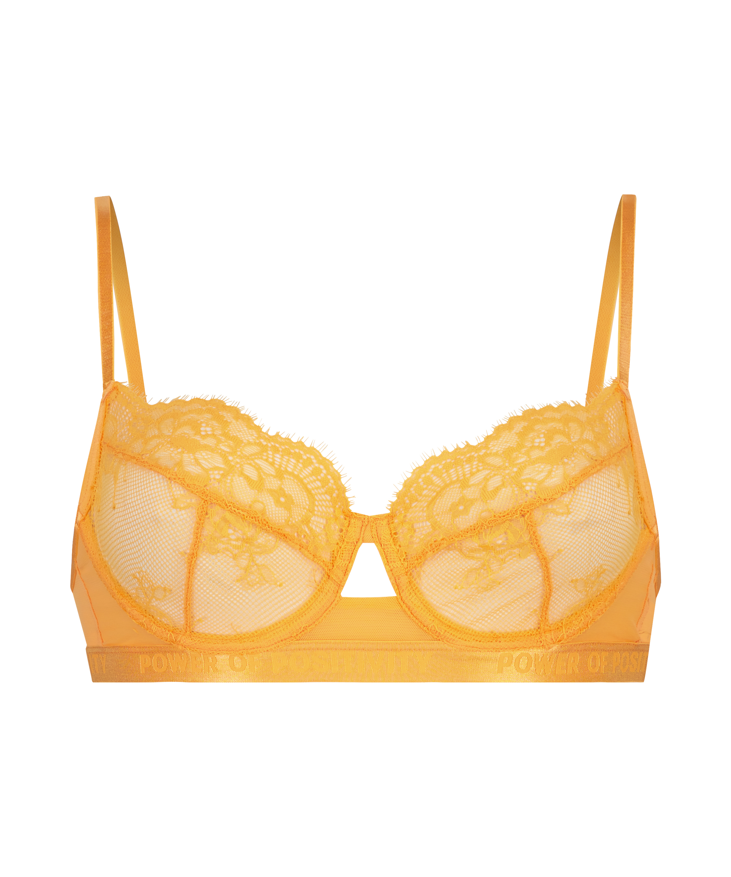 Honey Non-Padded Underwired Bra, Orange, main