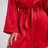 Satin Kimono, Red