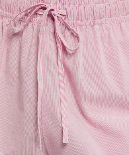 Cotton Pyjama Pants, Pink