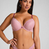 Marine Padded Underwired Push-Up Bra, Pink