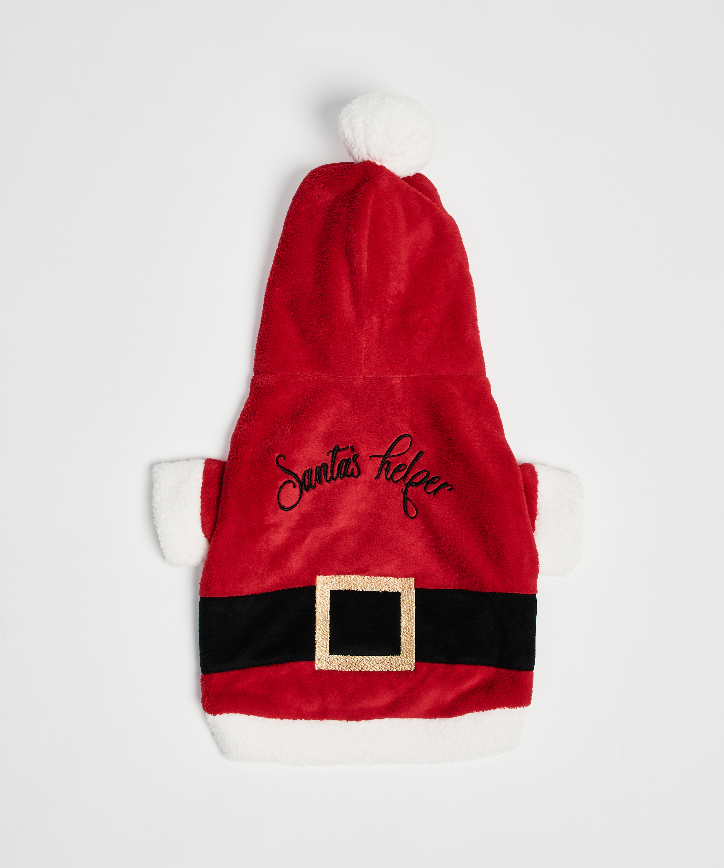 Dog's Fleece Onesie, Red, main