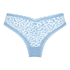 Zena V-shaped Brazilian, Blue
