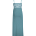 Nora Lace Long Slip Dress, Green
