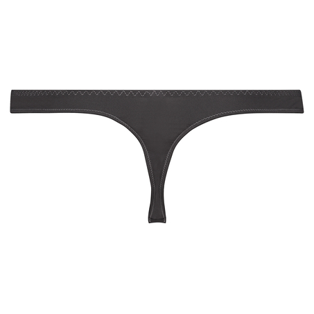 Secret Lace Thong, Grey