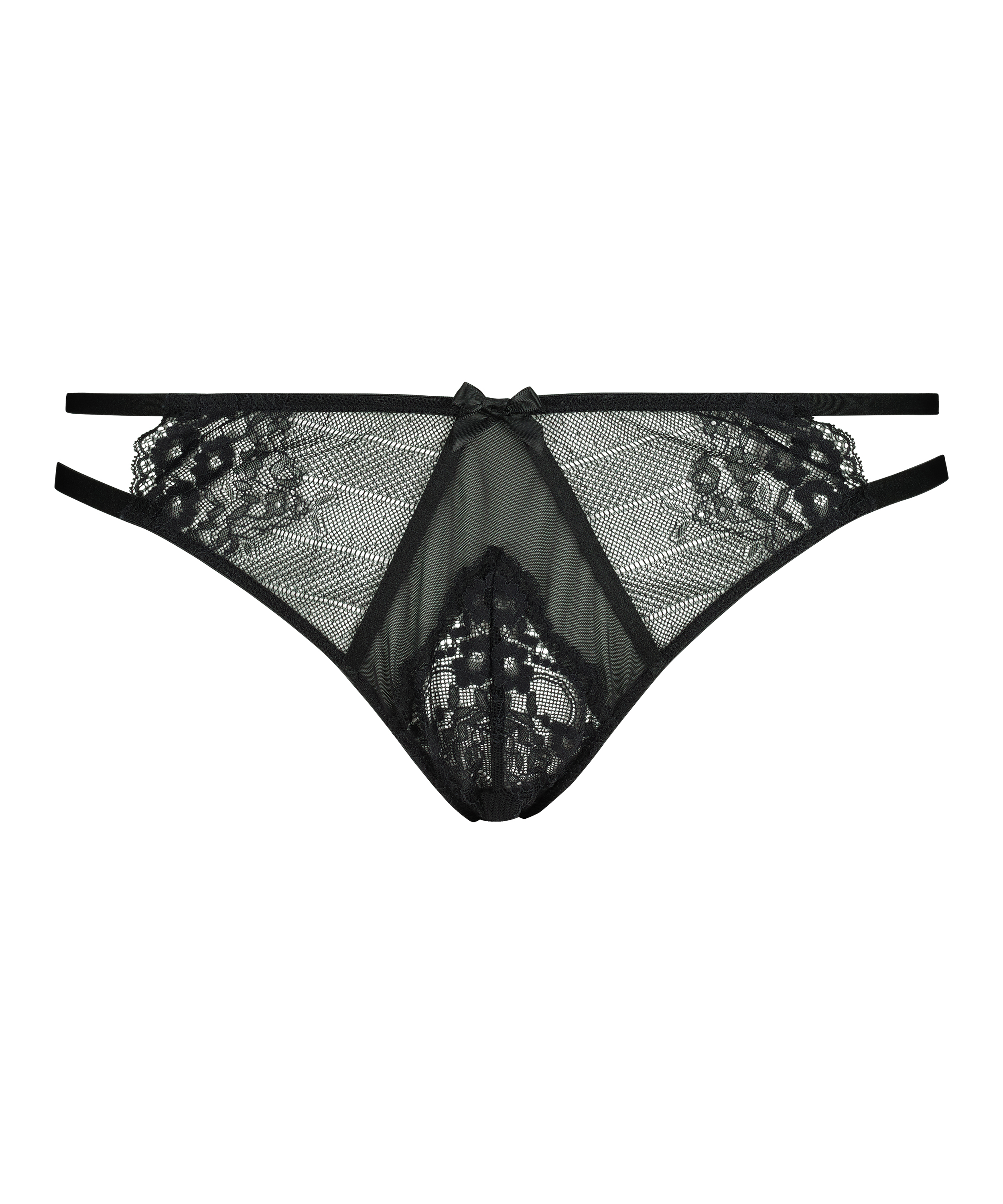 Maarya Curvy Thong, Black, main