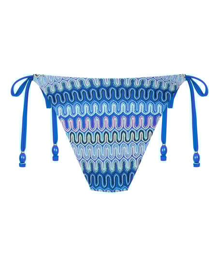Cali Highleg Bikini Bottom, Blue