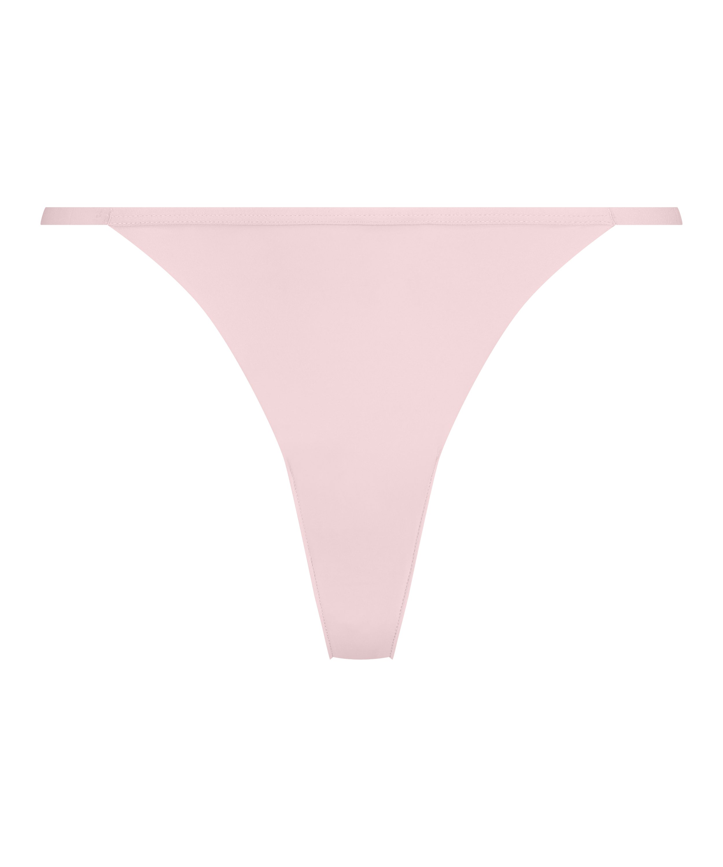 Invisible Stripe Mesh Thong, Pink, main