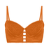 Vera Padded Longline Underwired Bra, Orange