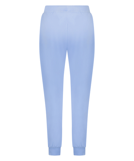 Velours Jogging Pants, Blue