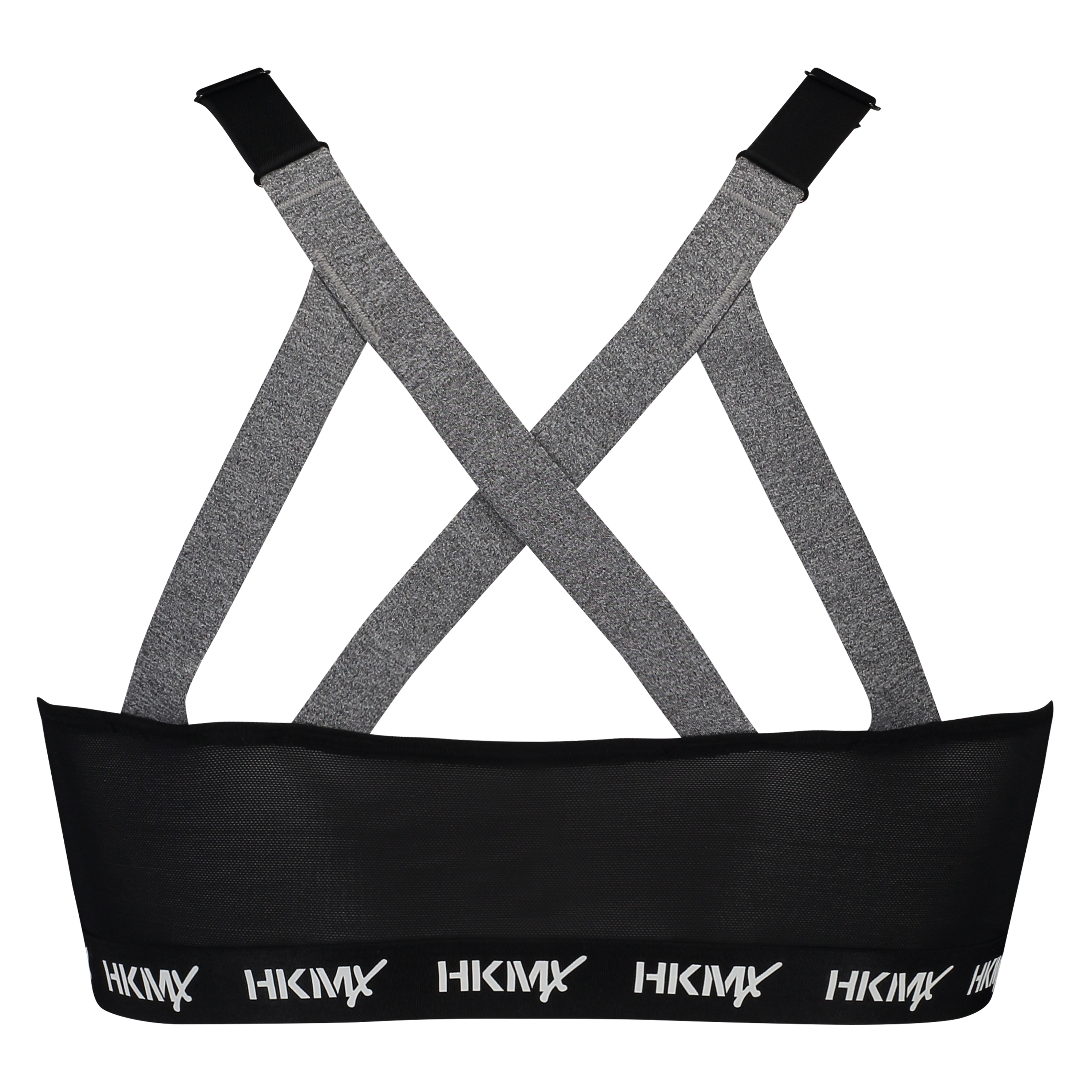 HKMX Sports bra The Pro Level 3, Grey, main