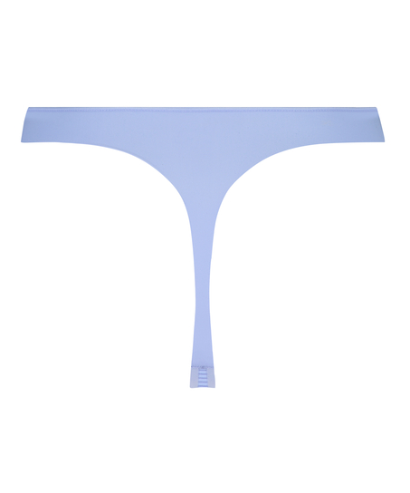 Invisible thong Stripe mesh , Blue
