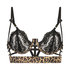 Mitzy Non-Padded Underwired Longline Bra, Black