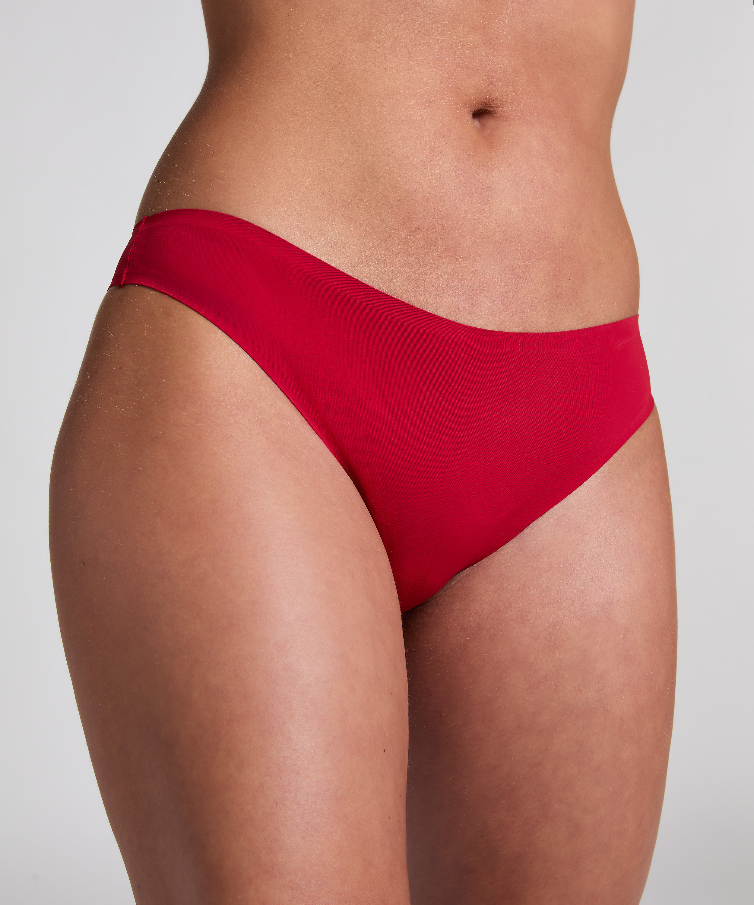 Seamless thong, Red, main