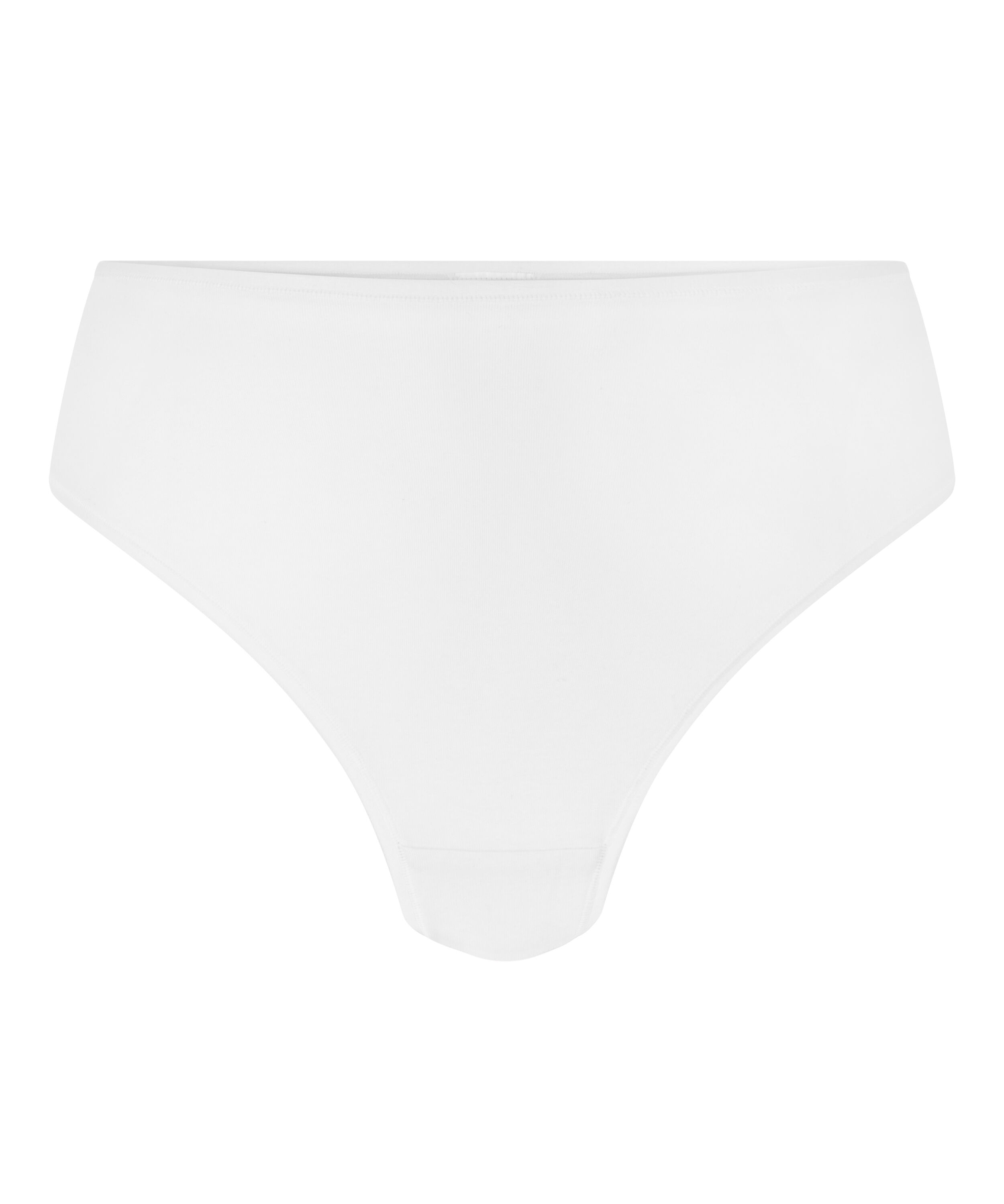 Cotton Thong, White