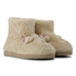 Reindeer Slippers, Beige